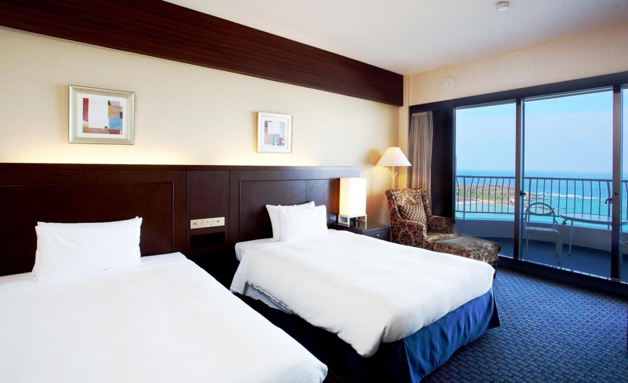 Okinawa Kariyushi Beach Resort Ocean Spa Onna Exterior photo