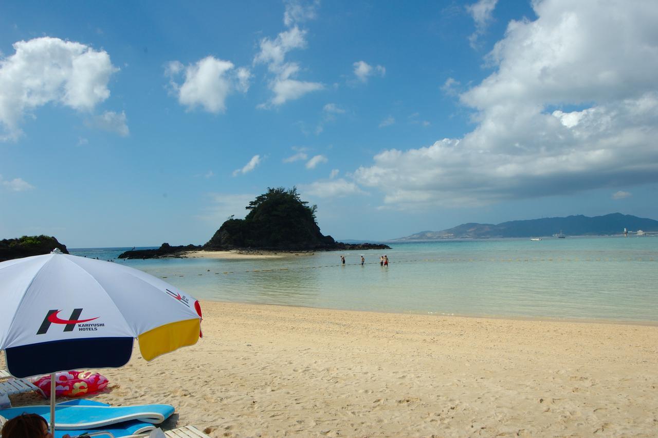 Okinawa Kariyushi Beach Resort Ocean Spa Onna Exterior photo