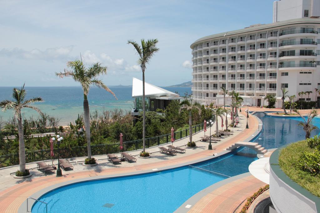 Okinawa Kariyushi Beach Resort Ocean Spa Onna Exterior photo